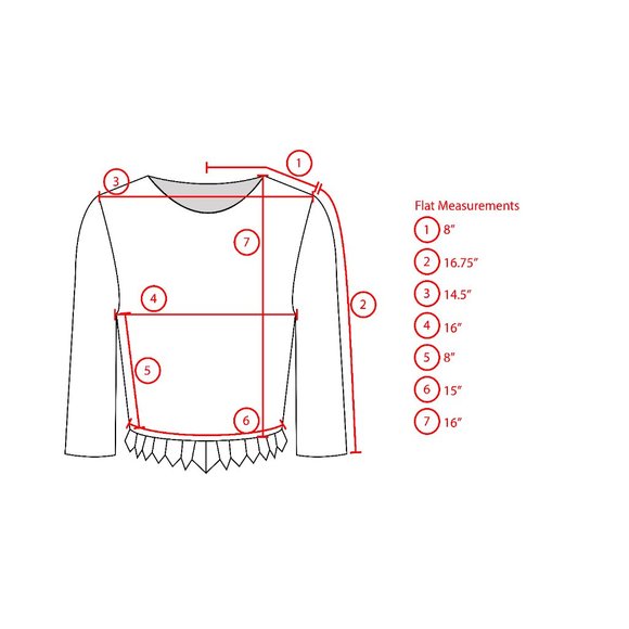 Size M Black Lace Trim Top - Picture 2 of 8